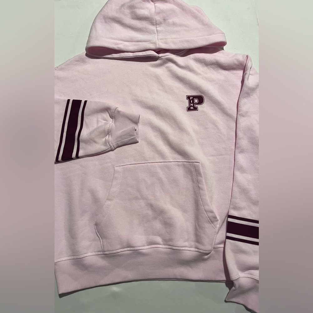 New Victoria’s Secret Pink Pullover Hoodie (XL) Drawstring Logo NWT
